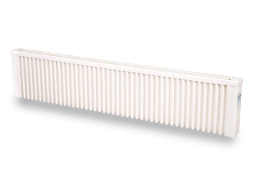 Dachbodenstudio mit effizienter Elektroheizung
Küche mit energiesparender Elektroheizung an Außenwand
Schlafzimmer mit leiser AeroFlow Slim Heizung
Flur mit schmalem Radiator un Parkettboden
Elektroheizung mit Kabelkanal und Wandhalterung
Detail Nahaufnahme der Lamellen eines Heizkörpers 
Montage der Wandkonsole einer Elektroheizung
Smart Thermostat Bedienung an Elektroheizung 
Elektroheizung im Gartenhaus für Übergangsheizen
Wohnraum mit PV kompatibler Elektroheizung 
Büro mit wartungsfreier Elektroheizung
